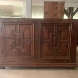 Buffet, commode en chêne massif