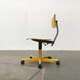 Mid-century Danish swivel office chair by Jørgen Rasmussen for Kevi