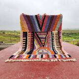 Authentic Beni Ouarain Rug 260x184 cm – Natural Wool