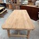Grande table en orme milieu XXème