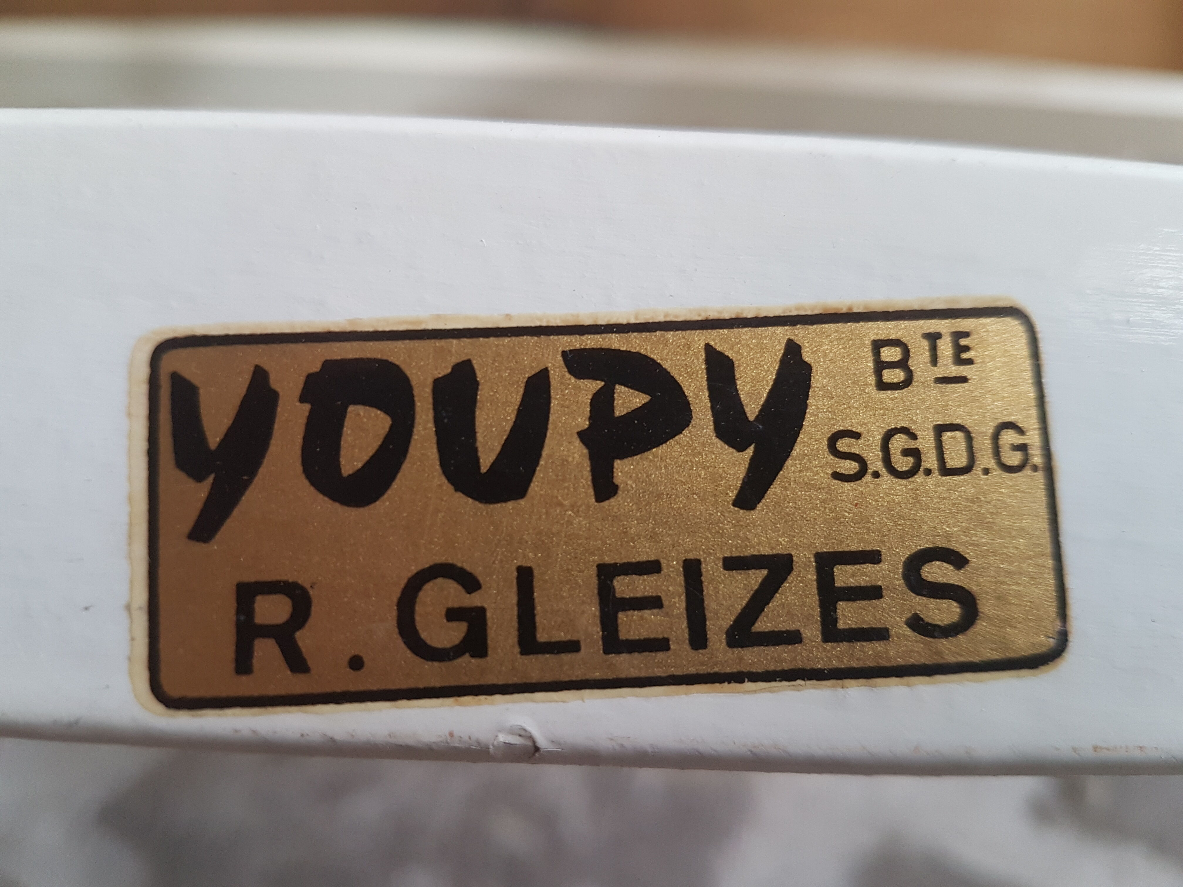 Banc pliable Youpy de R.Gleizes vintage