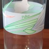 6 verres à eau luminarc modèle Bahamas motif Palluy vintage