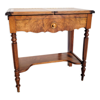 Walnut vanity Louis Philippe