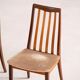 Série de 6 chaises scandinaves vintage