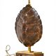 Lampe Tortue Maison Jansen - Véritable Écaille & Laiton (Circa 1970)