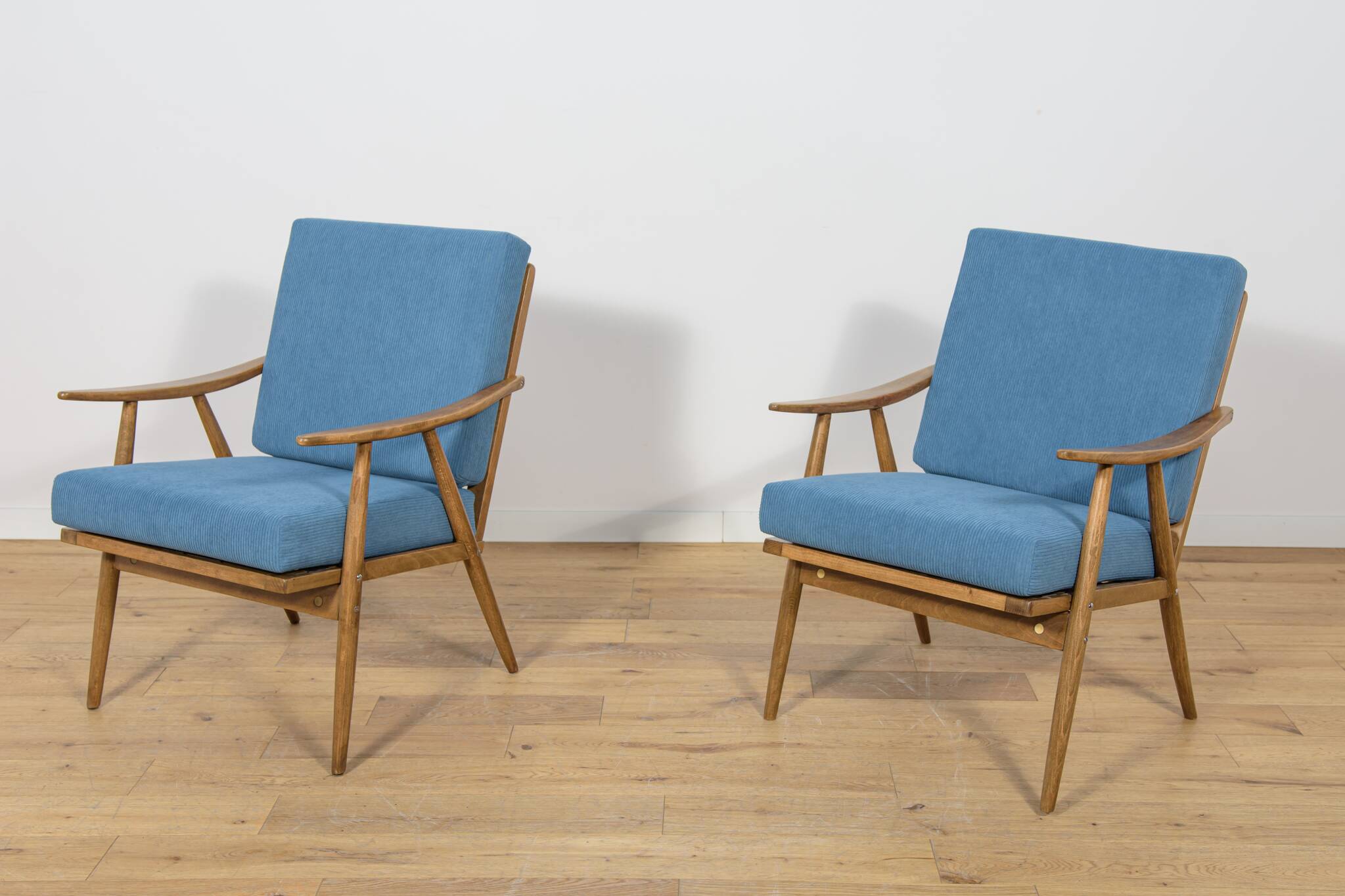 Mid-Century Modern Armchairs from Ton, Czechoslovak, Poland, 1960s.