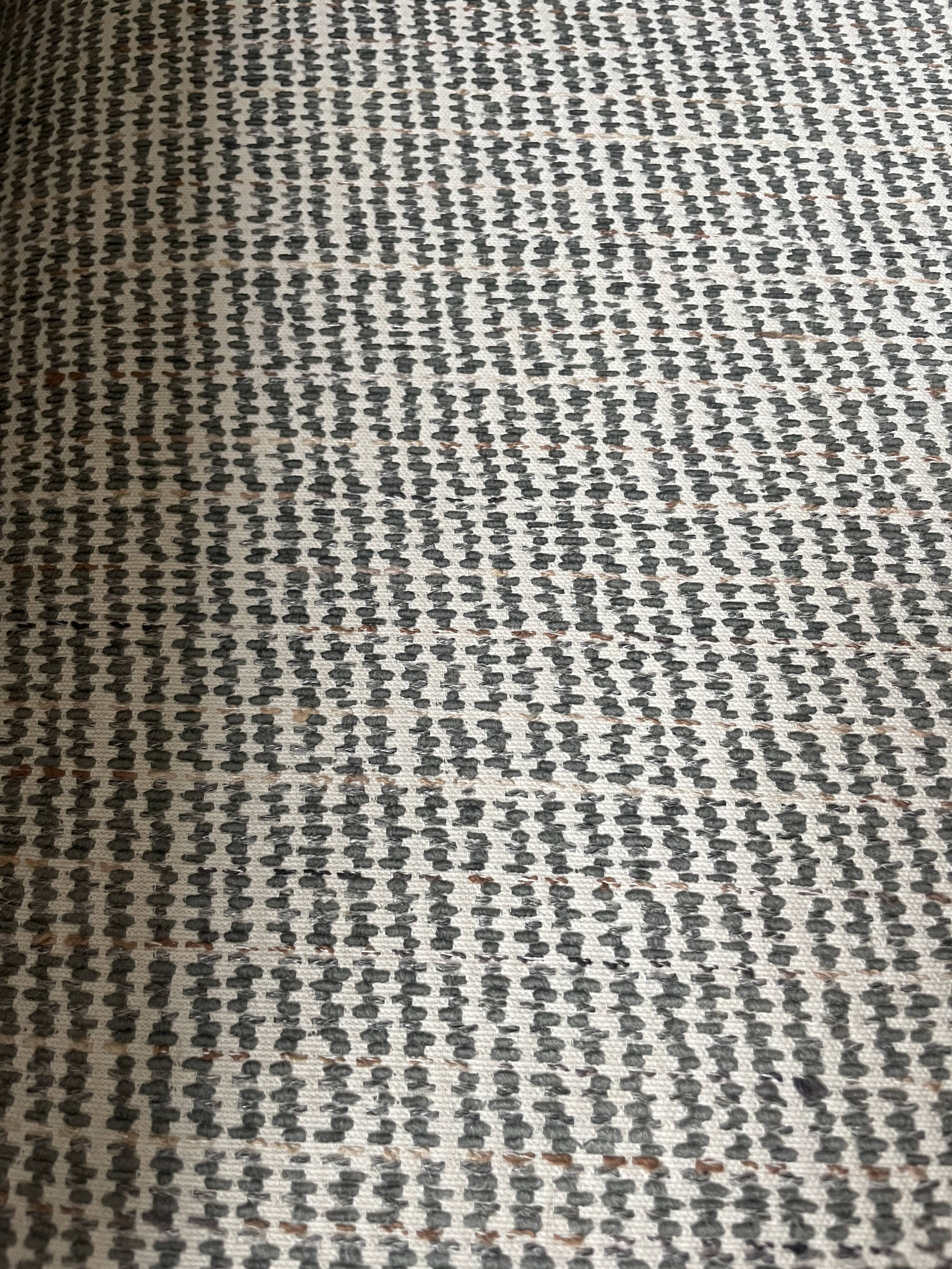 Chester habitat 3-seater sofa - in Italian fabric - mixed grey - black legs