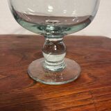 Coupe en verre bullé