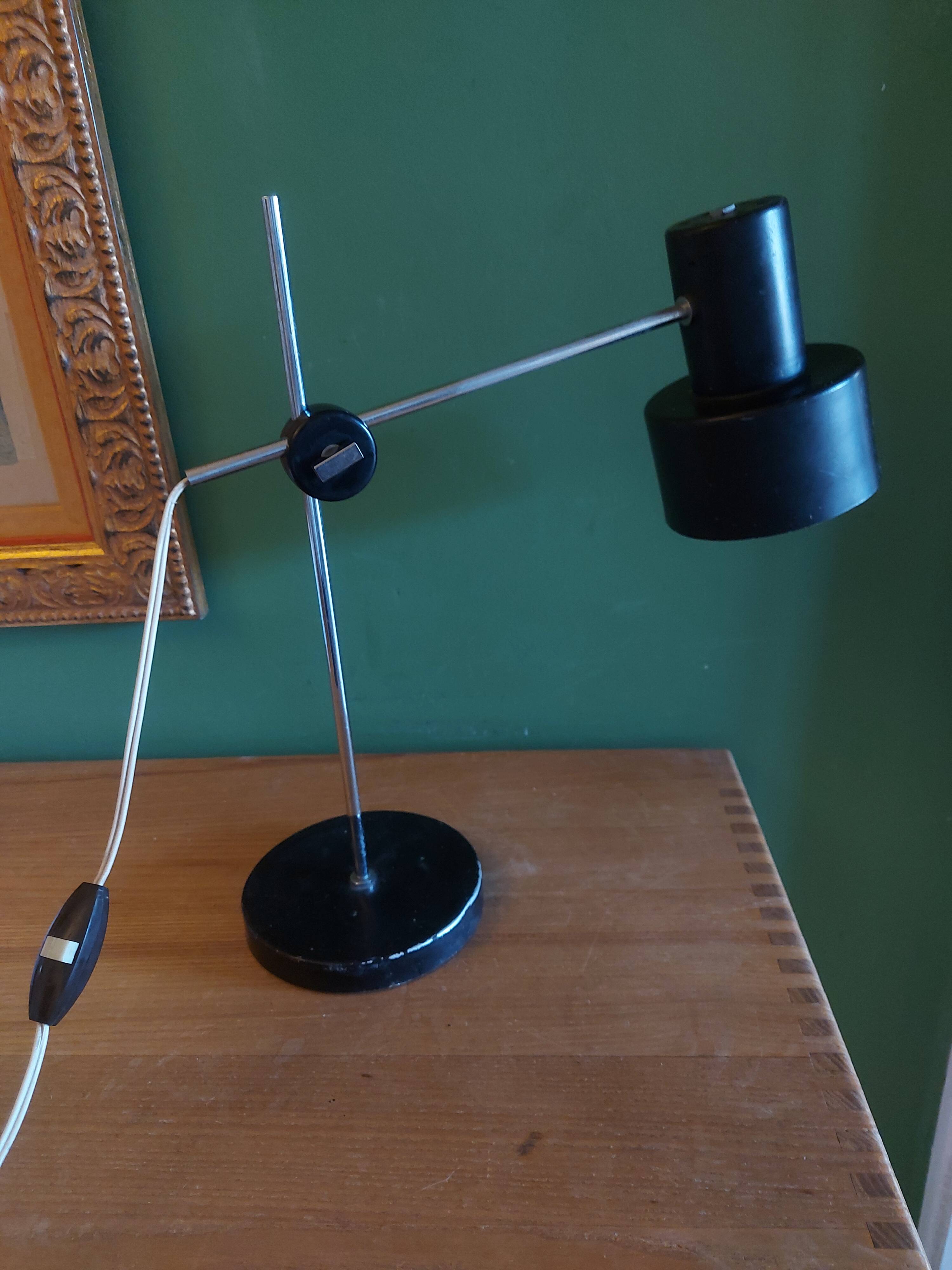 Vintage articulated lamp Jan Suchan