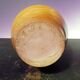 Vase ancien grès marron beige décor ciselé col corolle déco vintage