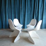 4 chairs vintage 1960