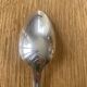 8 large silver-plated metal Art Deco spoons