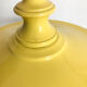 Vintage pendant lamp yellow metal