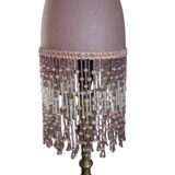 Lampe bronze et pâte de verre