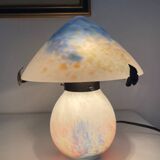 Splendide Lampe Ancienne signée Le Verre Français par la maison Schneider