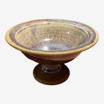 Coupe à fruit sur pied douche en céramique Agny