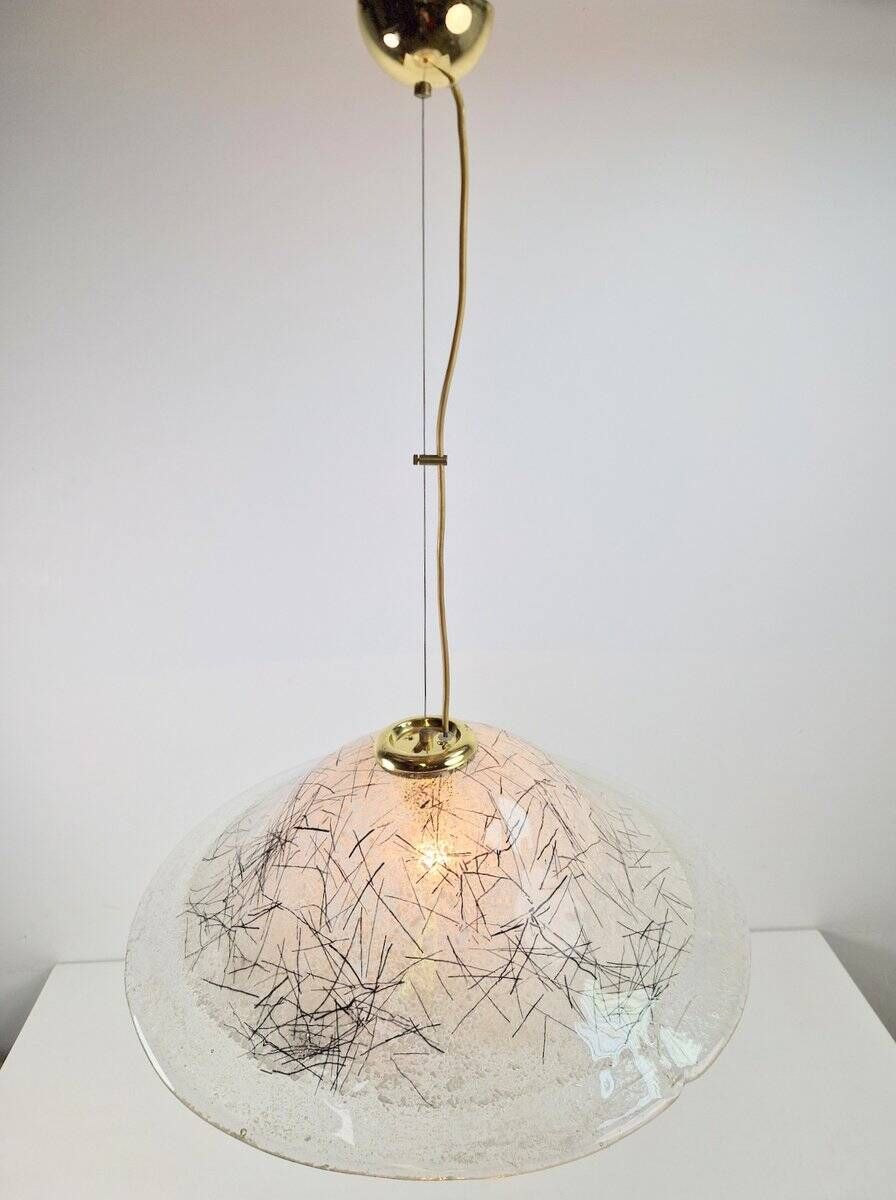 Vintage Murano Glass Pendant Lights from Kaiser-Leuchten, 1960s