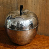 Apple, brushed aluminum ice bucket