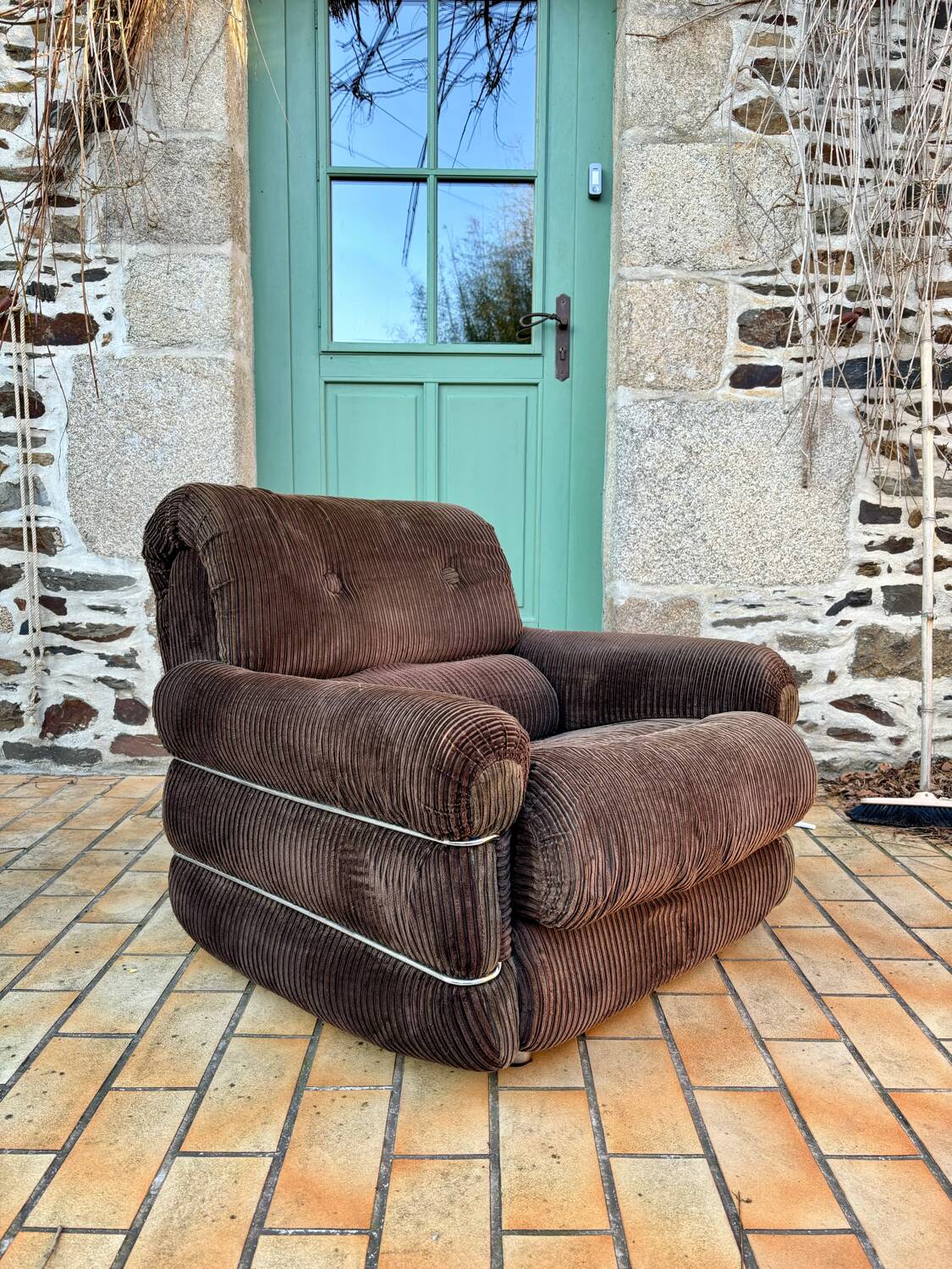 Vintage Space Age armchair