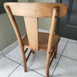 Old solid wood children's chair