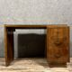 Bureau de centre époque Art Déco en acajou vers 1930