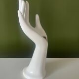 White soliflore hand