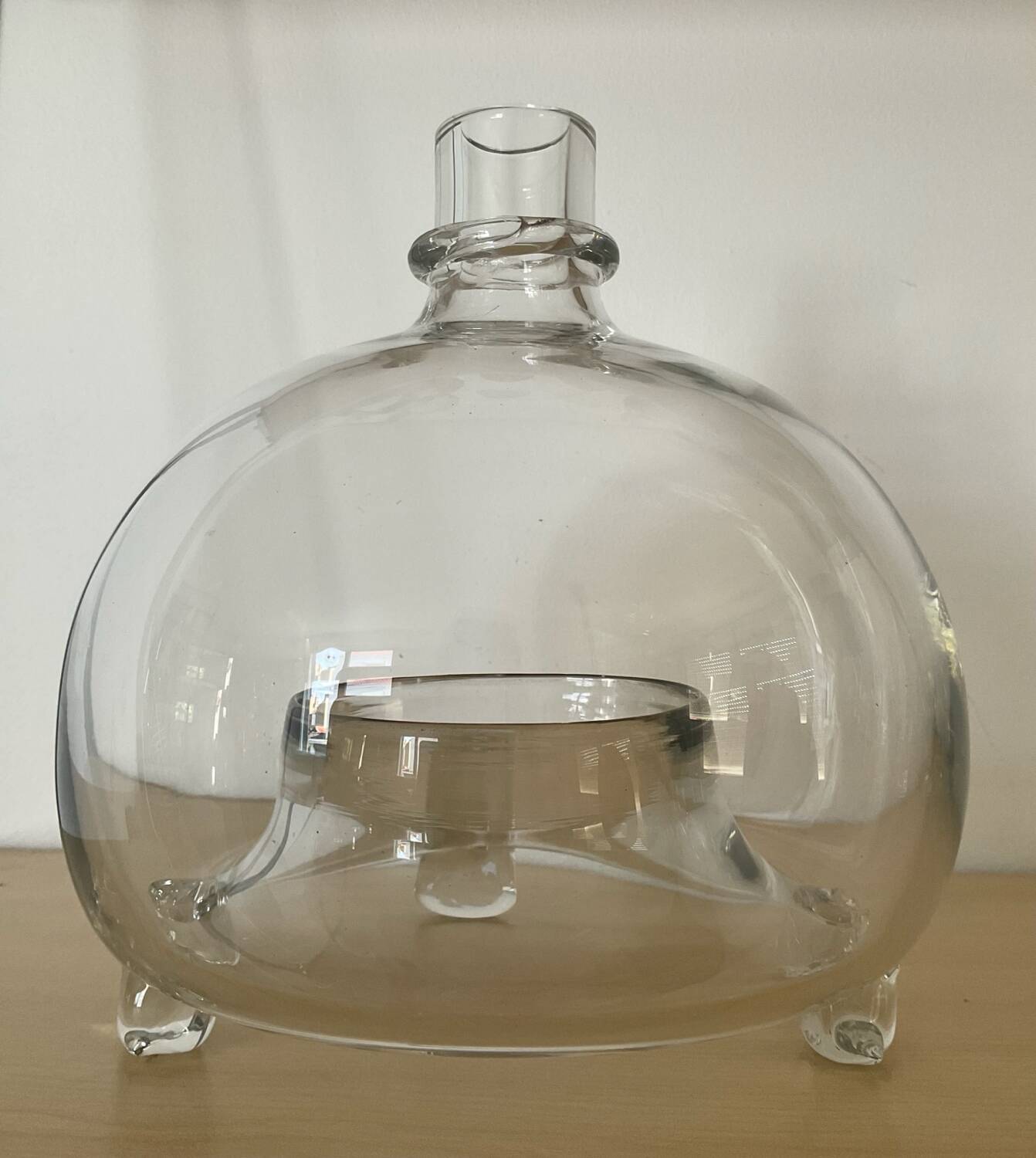 Vintage blown glass vase