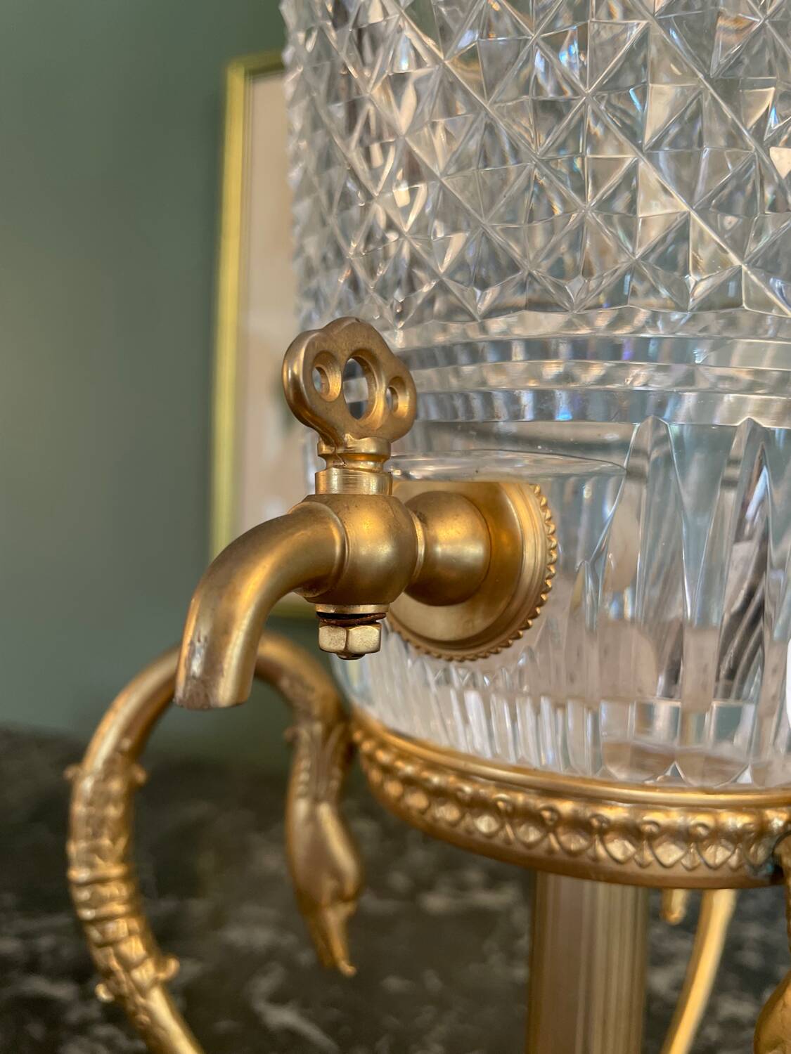 Empire style absinthe fountain