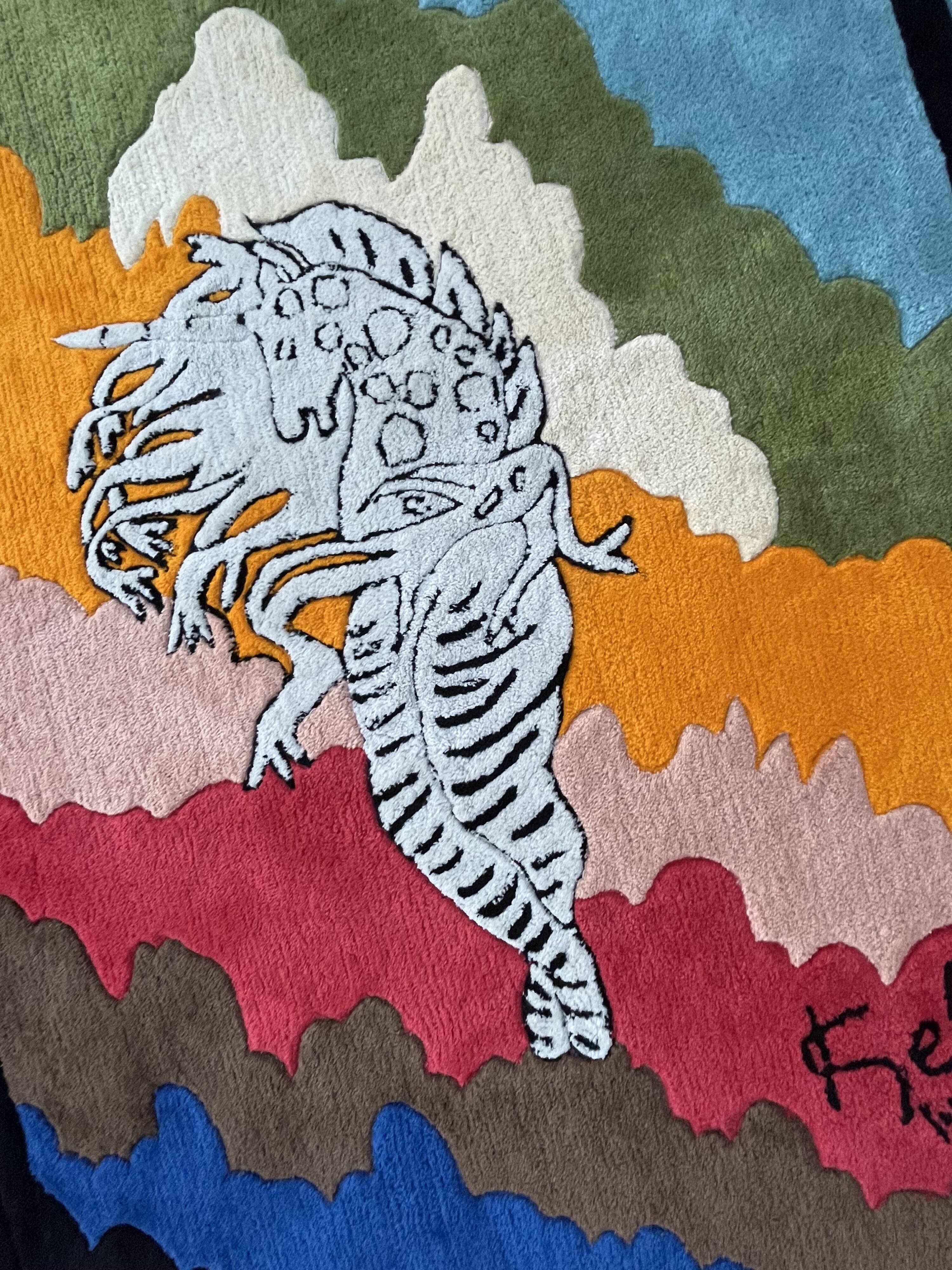 Art Rug / Tapestry Lady Unicorn