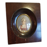 Miniature on Ivory Josephine
