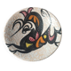 Mural Plate "Fighting Bull" ceramic Pop Art Style (Sanguino)