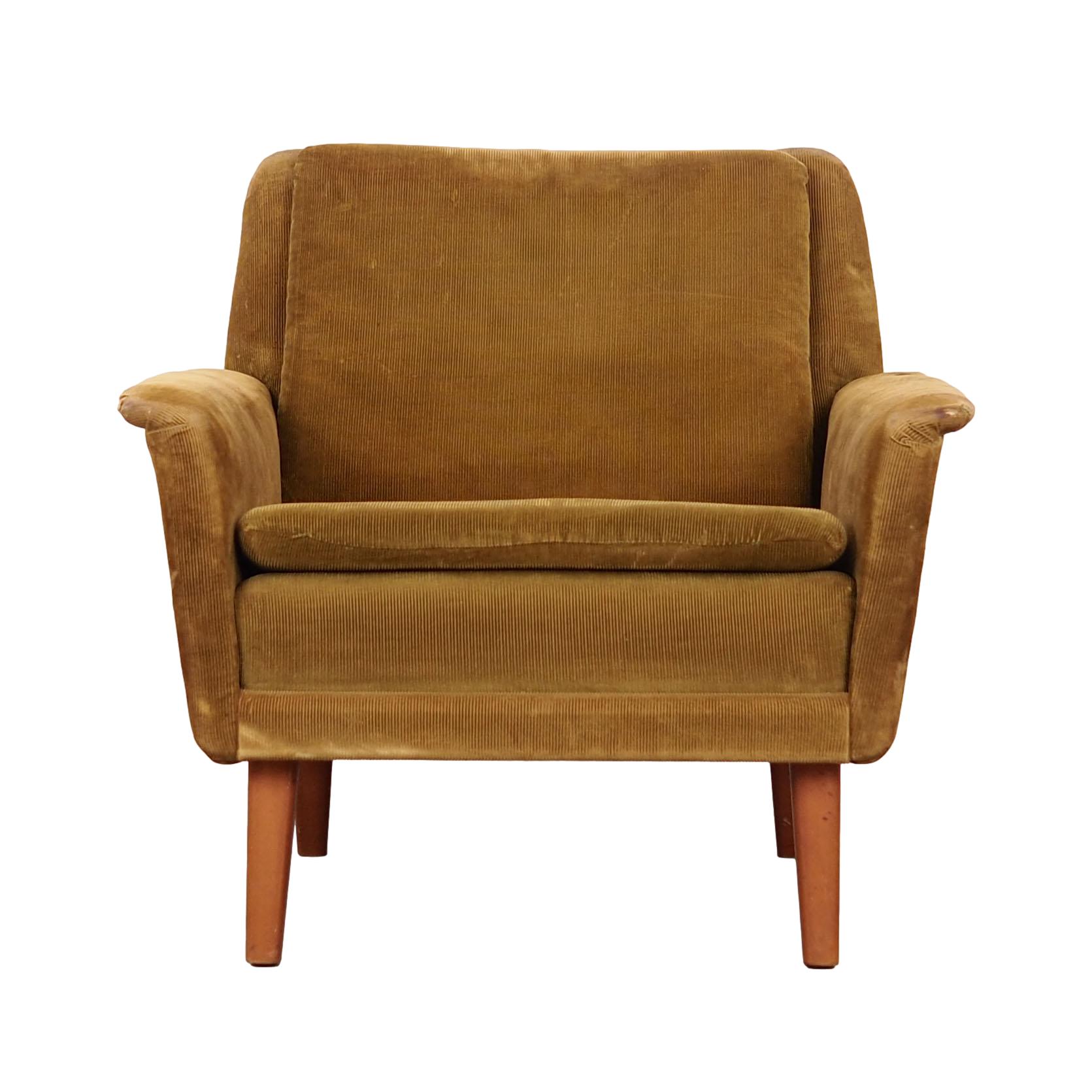 Beech armchair, Scandinavian design, 1960s, designer: Folke Ohlsson, manufacture: Fritz Hansen
