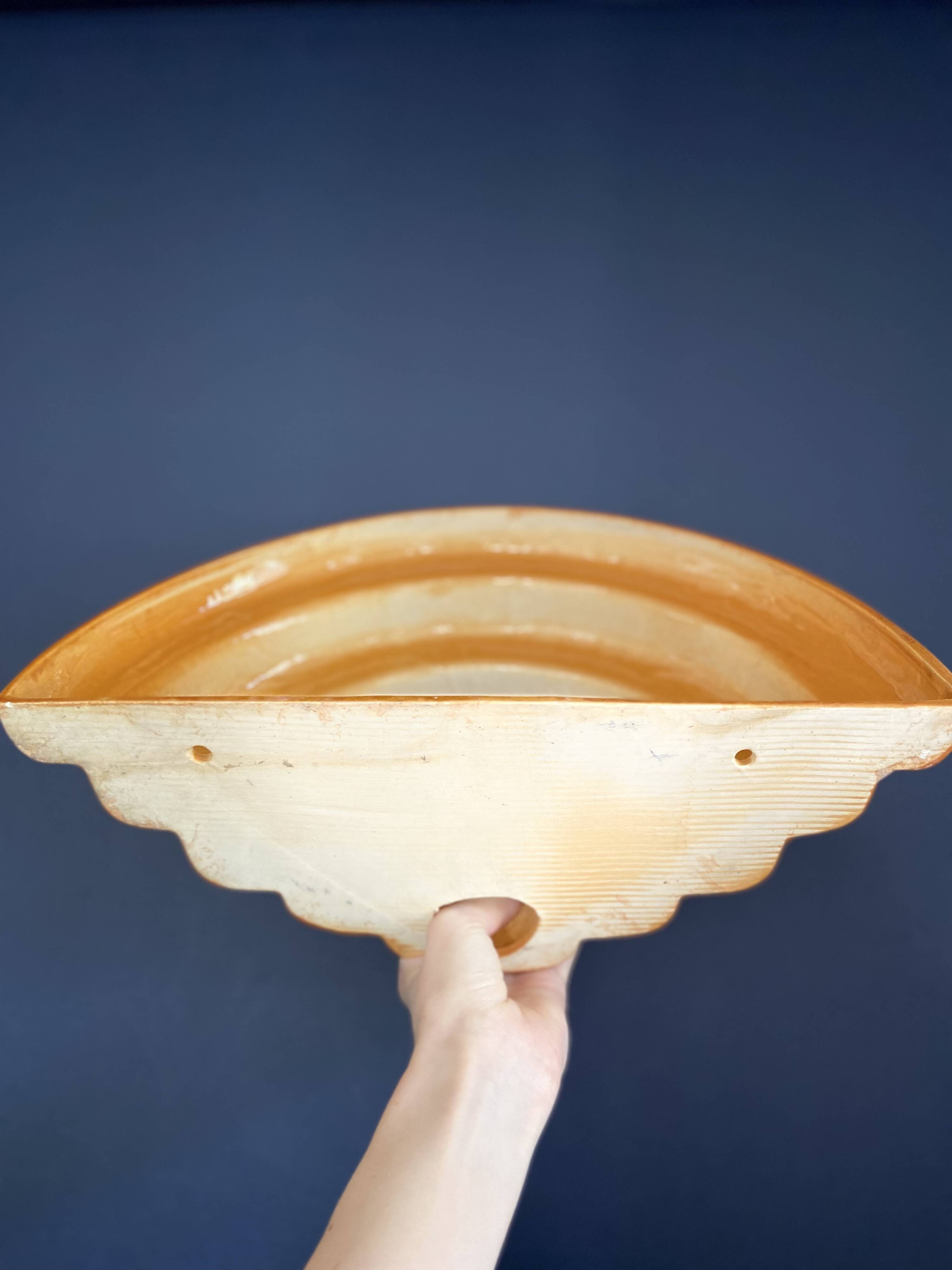 François Chatain ceramic wall light