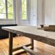 Table de ferme ancienne - Founder en Chêne Massif 200 cm de long