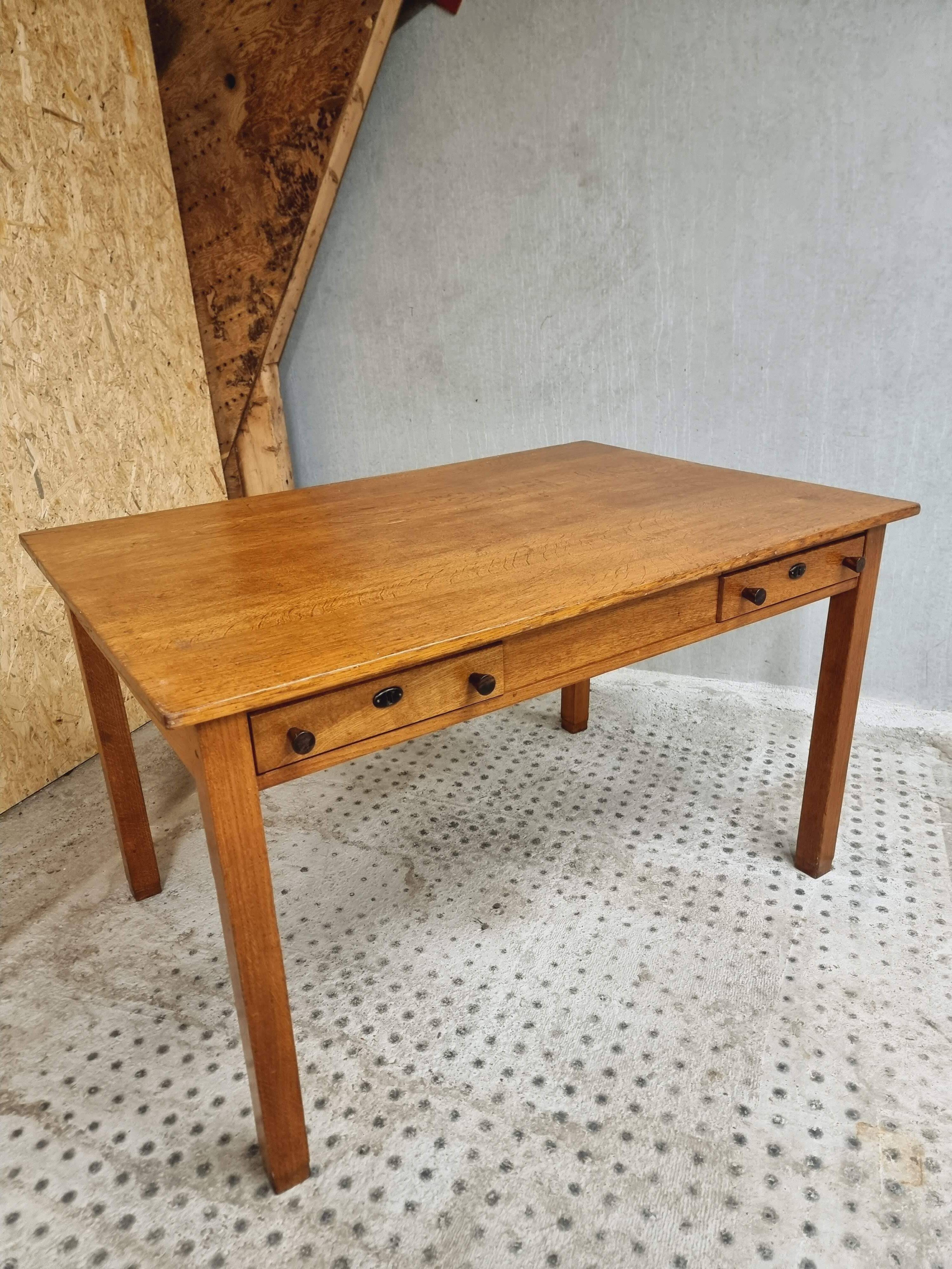 Antique table dining table Hague School oak