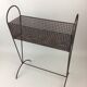 Planter in iron and perforated metal