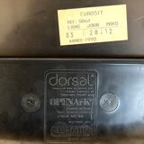 6 back chairs Emilio Ambasz & Giancarlo Peretti, yellow armchair