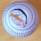 Mixed earth ceramic vase signed