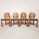 4 chairs Rainer Daumiller, 1980
