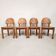 4 chairs Rainer Daumiller, 1980