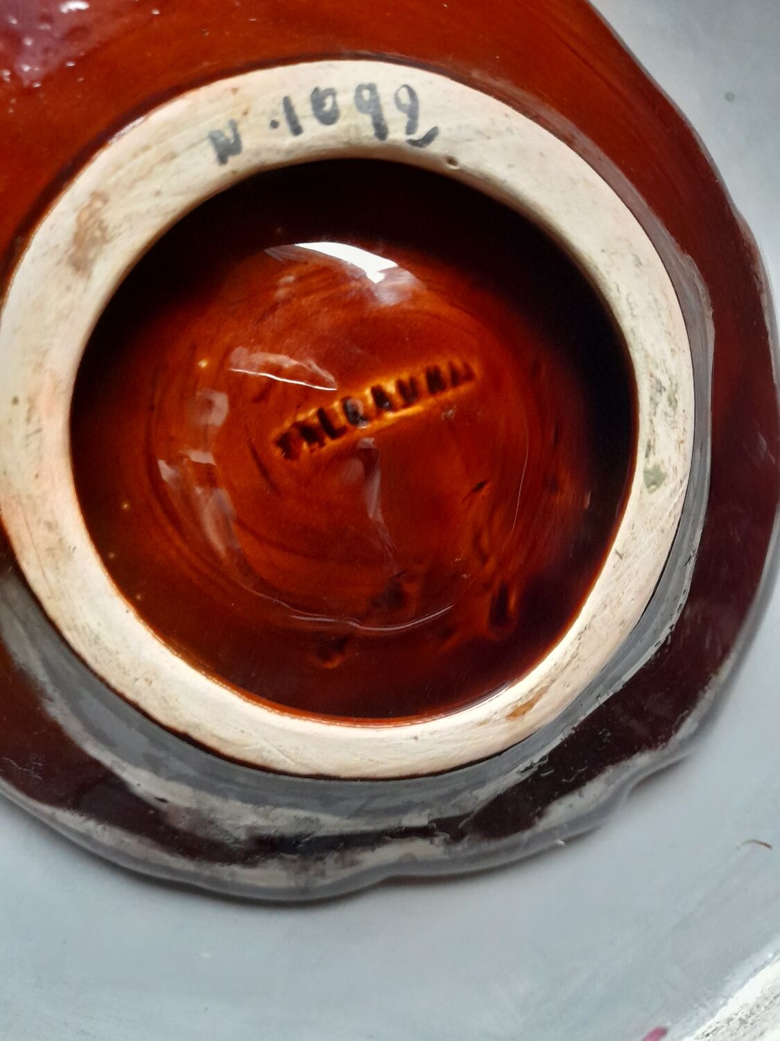 Vide poche poisson céramique Vallauris 1970 France