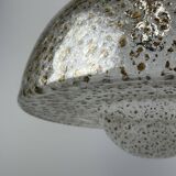 60s 70s ceiling lamp hanging lamp by Temde Leuchten glass space age design