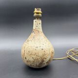 Ceramic lamp gres pyrite pear shape style