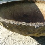 Large brutalist design garden planter bowl, germany 1960s