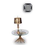 Hans Kogl style Ear of wheat coffee table. 1970s.