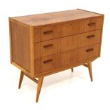 Scandinavian teak chest of drawers, Sweden, 1960
