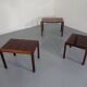 Danish Rosewood Nesting Tables, 1960s, Set of 3