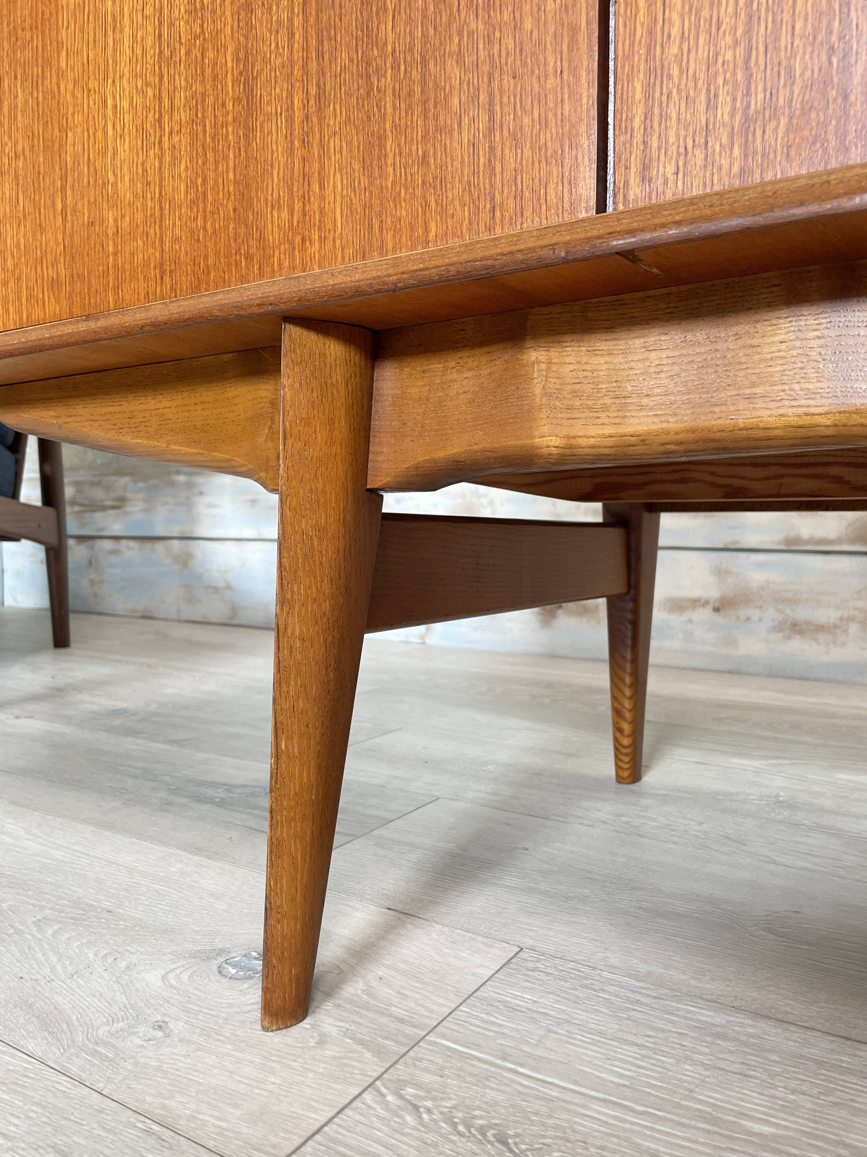 Scandinavian enfilade by Oswald Vermaercke for V-FORM, circa 1950