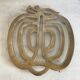 Brass apple dish