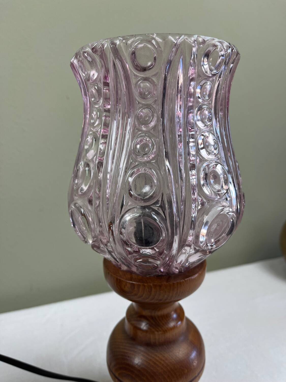 Art Deco bedside lamps